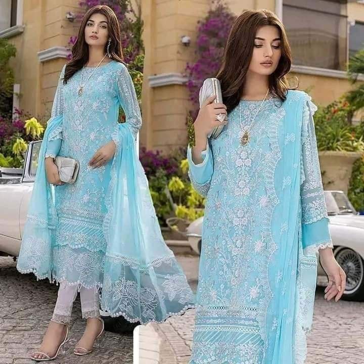 Unstitched  Salwar Kameez (H Pest)