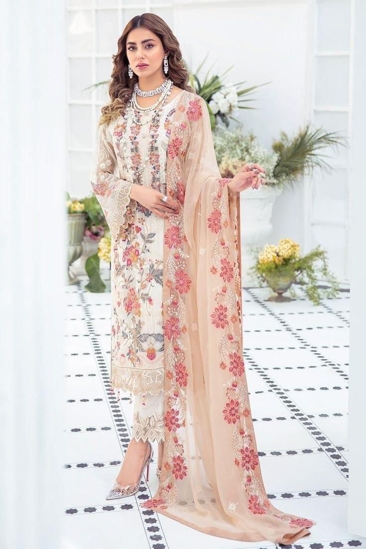 Unstitched  Salwar Kameez (Crime SEquence)