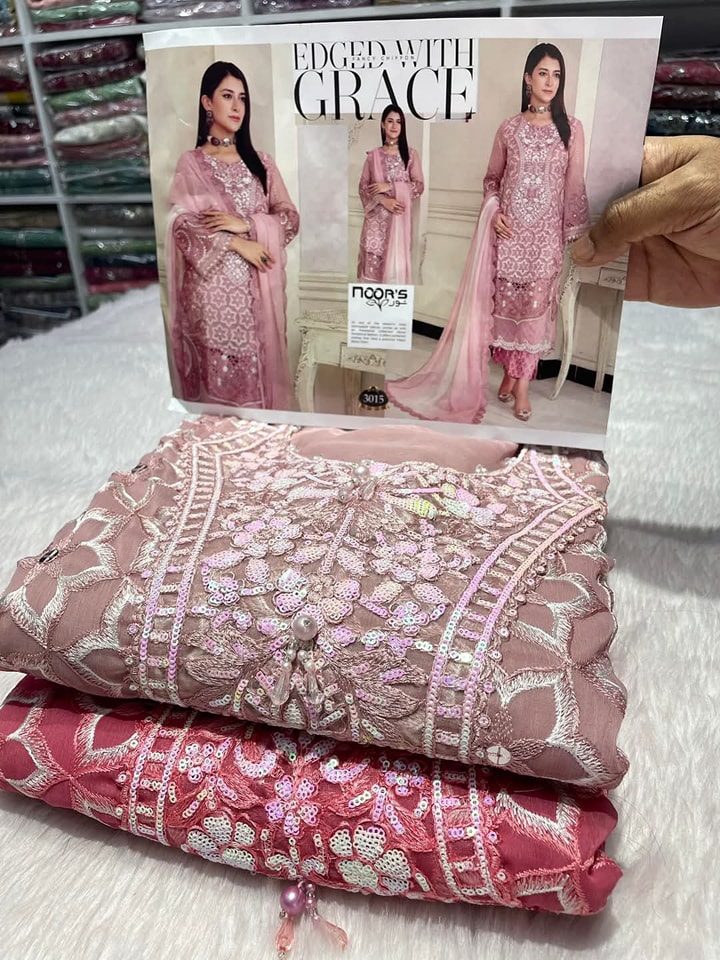 Unstitched Salwar Kameez (3015)